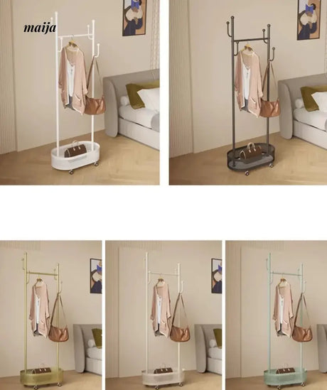 Marshall Load-Bearing Coat Hanger with Basket from AI