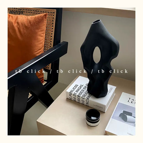 CLICK Abstract Ceramic Vase Medieval Mountain Design from CLICK