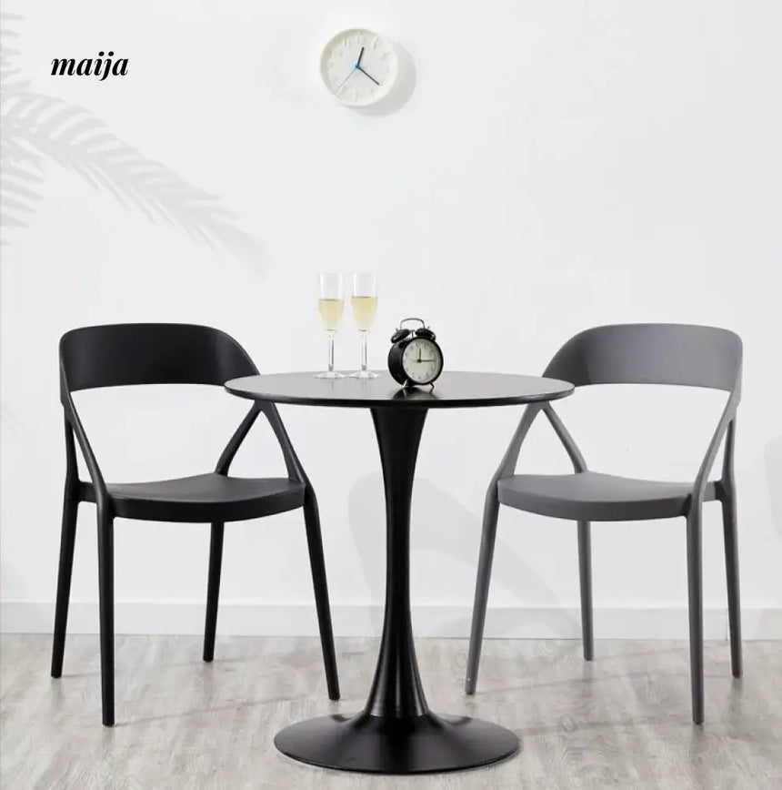 (Set of 2) Haines Plastic Dining Chair