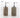 KULE HOME Net Ceramic Lotion and Shower Gel Bottle from KULE HOME