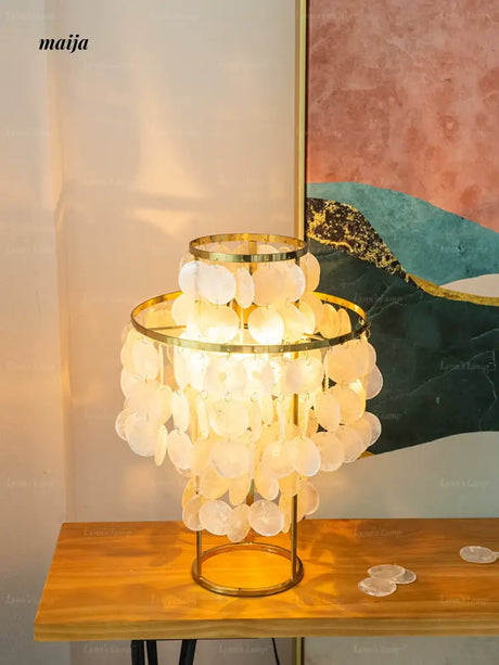 LYNN Scandinavian Designer Table Lamp from Lynn's Lamp