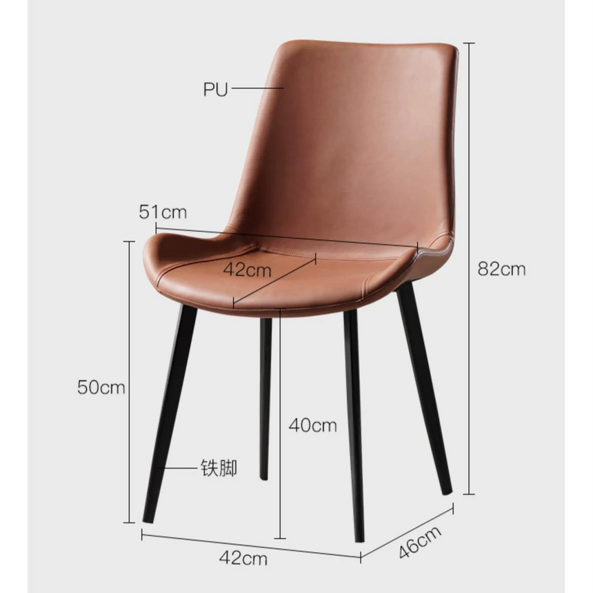 LAZYSPACE Chloe Back Dining Chair from LAZYSPACE