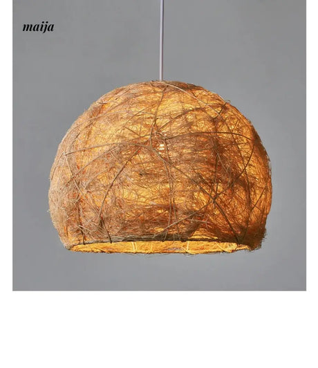 ZHONGSHAN Retro Japanese Bamboo Ceiling Lamp from ZHONGSHAN