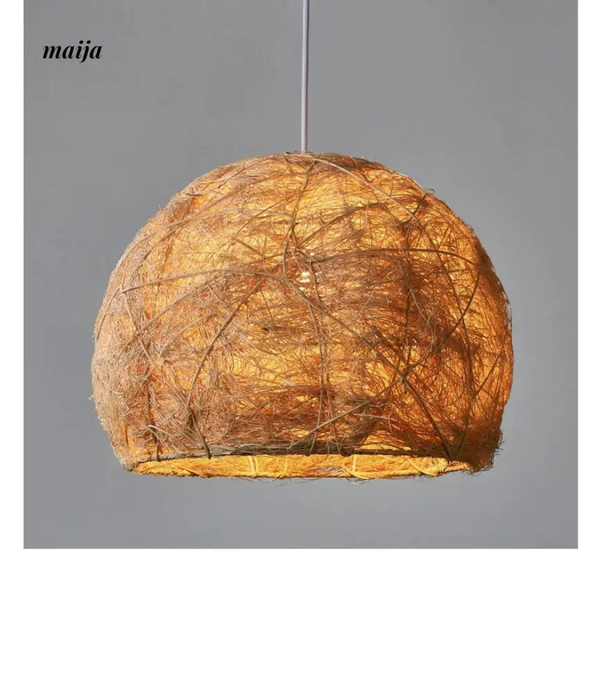 ZHONGSHAN Retro Japanese Bamboo Ceiling Lamp from ZHONGSHAN