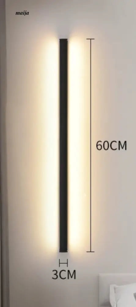 GVG Uzair Long Line LED Wall Lamp from GVG