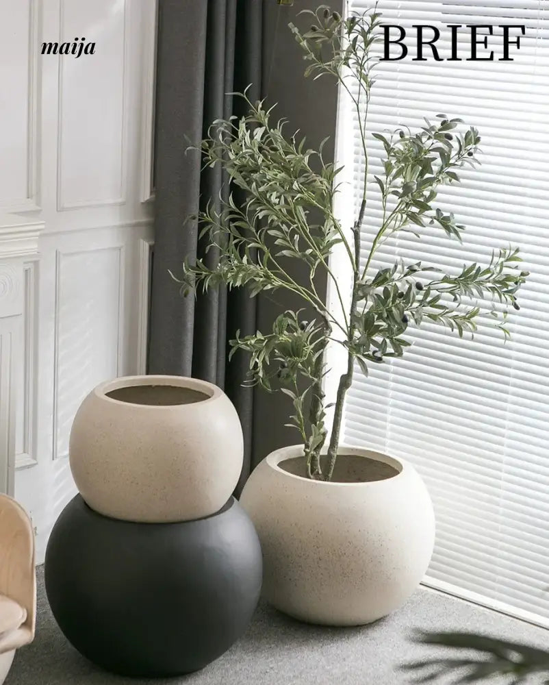 Nordic Bloom Villa Planter from Nicaijia