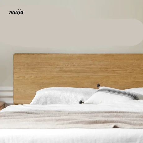 GENJI Flores Solid Wood Floating Bed from GENJI