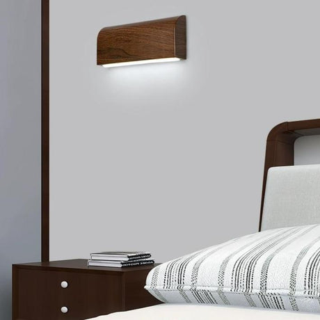 MOKUKOZUOMEI Walnut Wood Wall Lamp from maija