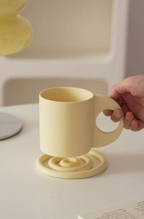 LENYVASEN Ophelia Geometric Ceramic Coaster from LENYVASEN