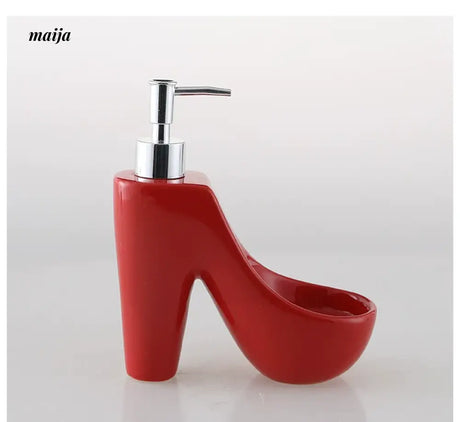 KULE HOME Ceramic Lotion Bottle and Sponge Base from KULE HOME