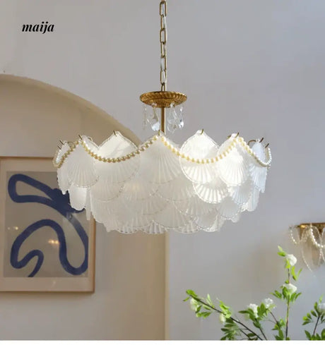 NANCY Retro Ceiling Lamp with Crystal French American Style from NANCY