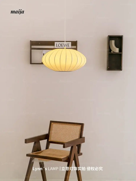 LYNN White Japanese Ceiling Lamp from Lynn's Lamp