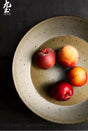 JOTO Japanese Handmade Ceramic Dinner Plate Restaurant Tableware from JOTO