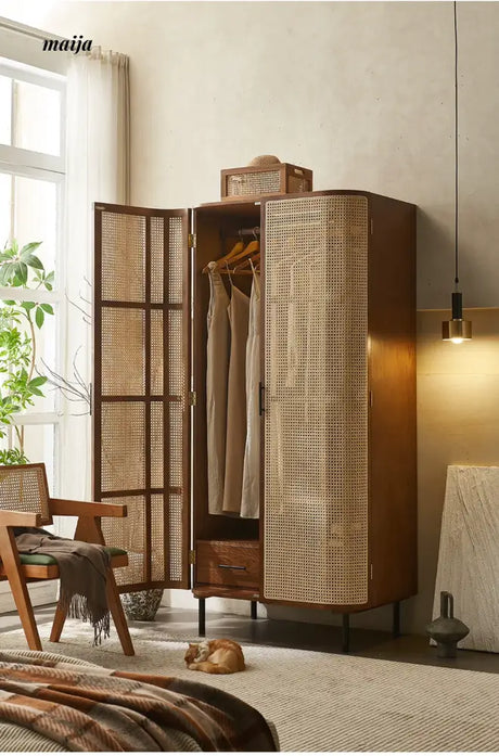 RATTAN CRAFTSMAN Rattan Art Wardrobe from RATTAN CRAFTSMAN