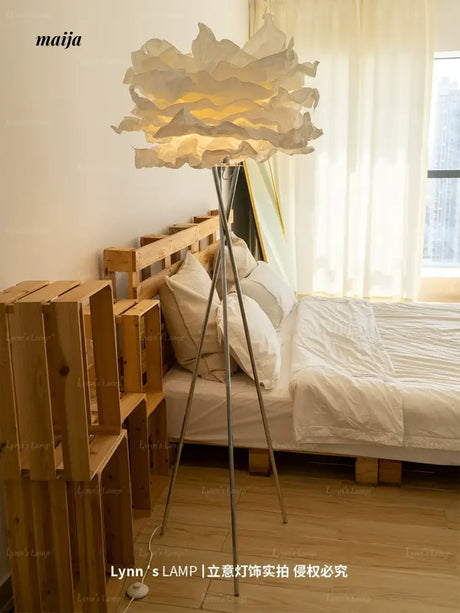 LYNN Japanese Origami Floor Lamp from Lynn's Lamp