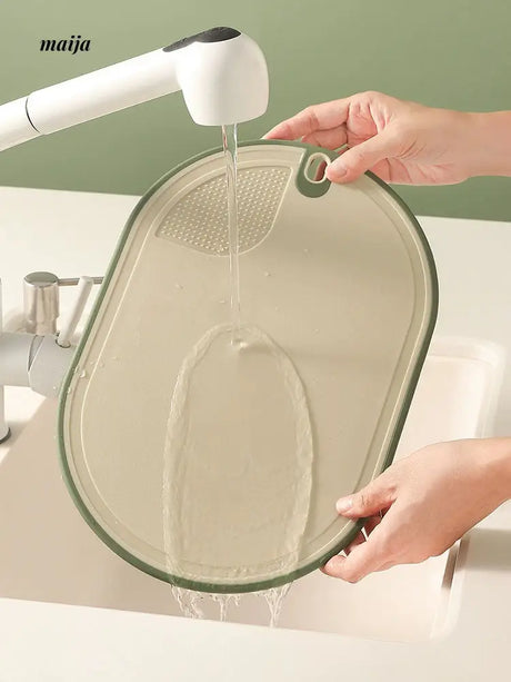 Oval Compact Chopping Board from maija