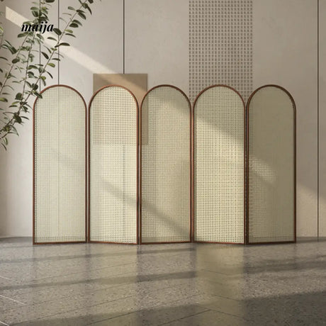 HARUNO Susie Rattan Partition Wall from HARUNO