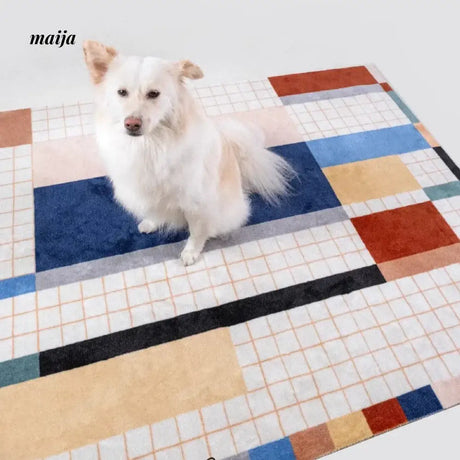 TIPTOE Party Plaid Rug from TIPTOE