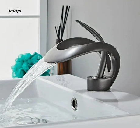 Crown Waterfall Basin Faucet from Kaiyashi