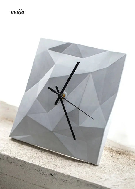 Minimalist Square Wall Clock from maija