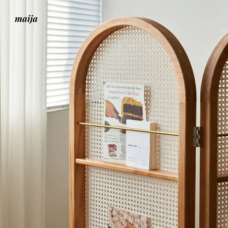 HARUNO Jaime Rattan Partition Wall from HARUNO