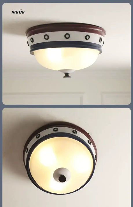 QXWD Yacht Ceiling Light Children's Room from KAWADENO