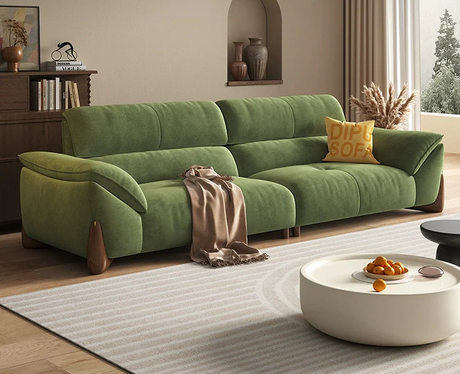 DIPU Aveena Light Luxury Hair Mesh Modern Sofa from DIPU