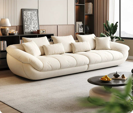 DIPU Serena Cream Minimalist Leisure Sofa from DIPU
