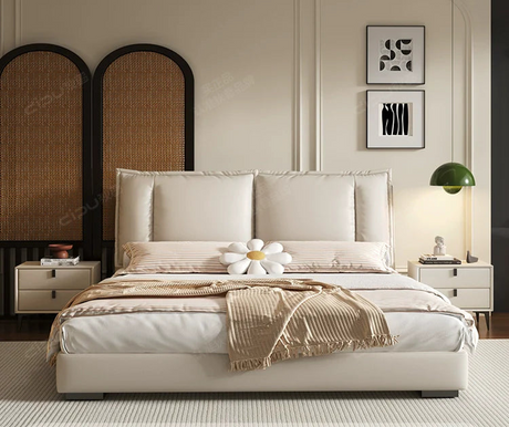 DIPU Rex Italian Luxury Leather Bed from DIPU