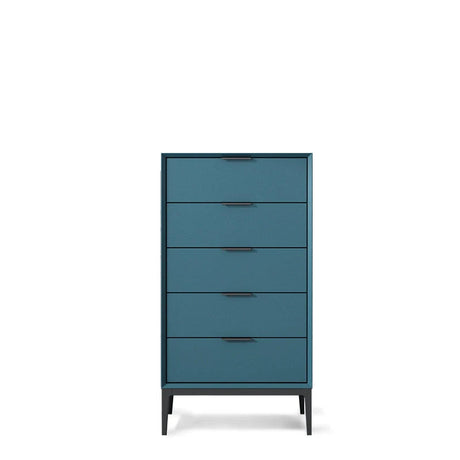 LINYUE Astrid Nordic Solid Wood Four-Drawer Retro Cabinet from LINYUE