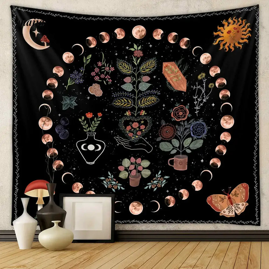 ZHANG MEIMEI Boho City Style Tapestry from ZHANG MEIMEI
