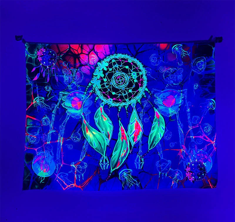 ZHANG MEIMEI Fluorescent Starry Sky Tapestry from ZHANG MEIMEI