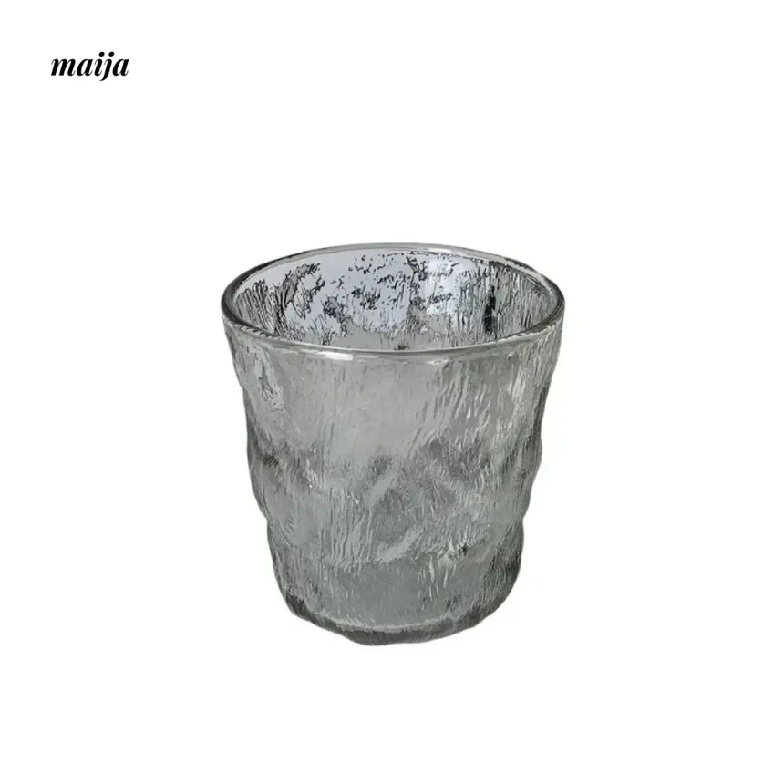 BANKE Glacier Pattern Milk Coffee Glass Cup from BANKE