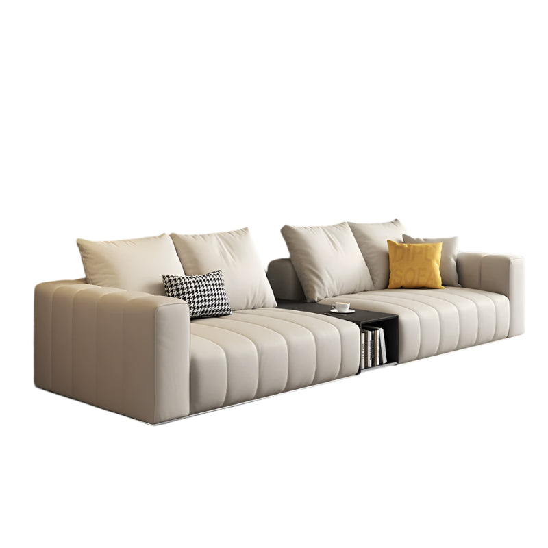 DIPU Luna Piano Leather Modern Sofa from DIPU