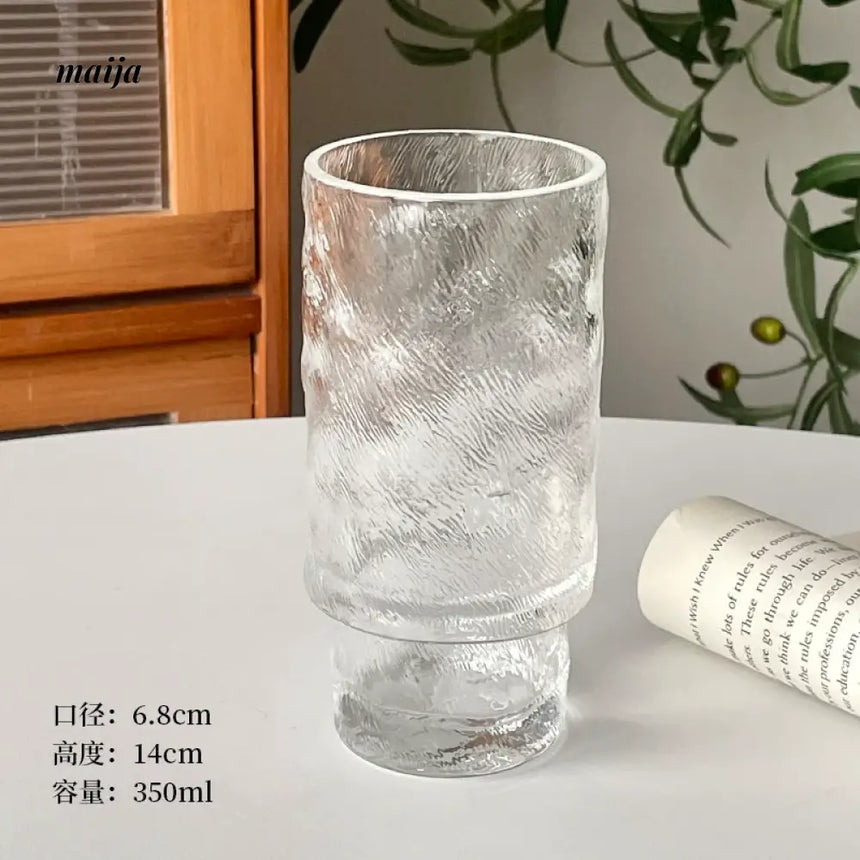 BANKE Vintage Relief Stackable Glass from BANKE