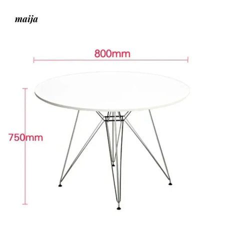 MIKA Nordic Minimalist Round Dining Table from MIKA