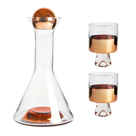 TODAYARTIST Odessa Light Luxury Tea and Wine Set with Capacious Design from TODAYARTIST