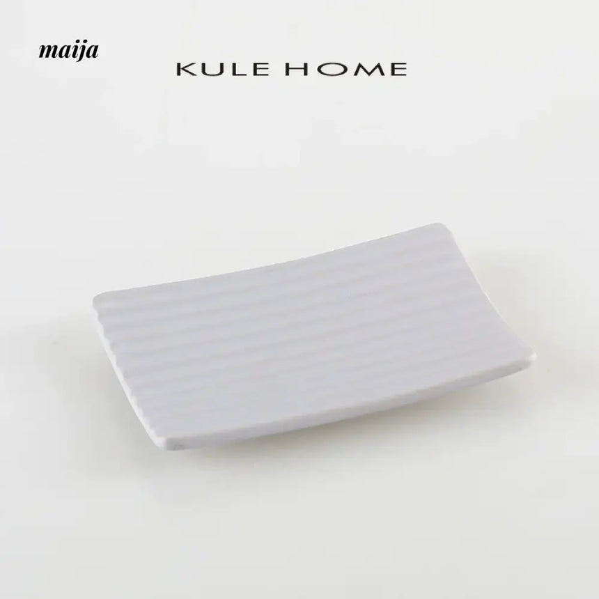 KULE HOME Ceramic Soap Holder Bath Soap Dish from KULE HOME