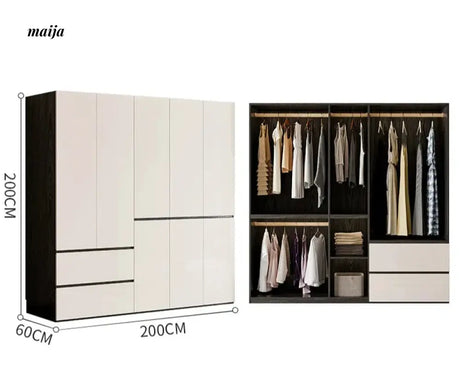 MEIHOUSE Minimalist Bedroom Storage Cabinet from MEIHOUSE