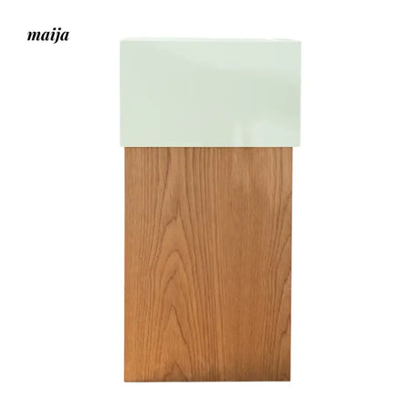 MUSN Large Wooden Trash Bin from MUSN