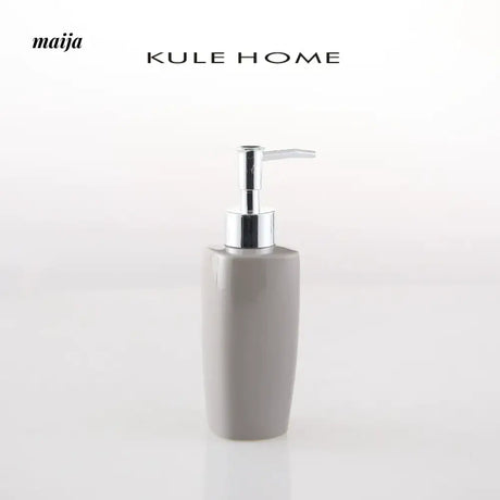 KULE HOME Ceramic Lotion and Shower Gel Container from KULE HOME