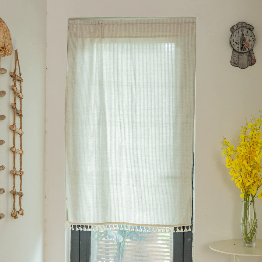 ZHANG MEIMEI Japanese Custom Kitchen Curtain from ZHANG MEIMEI