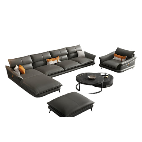 DIPU Karla Modern Cowhide Sofa from DIPU
