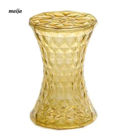 MIKA Transparent Acrylic Crystal Stool from MIKA