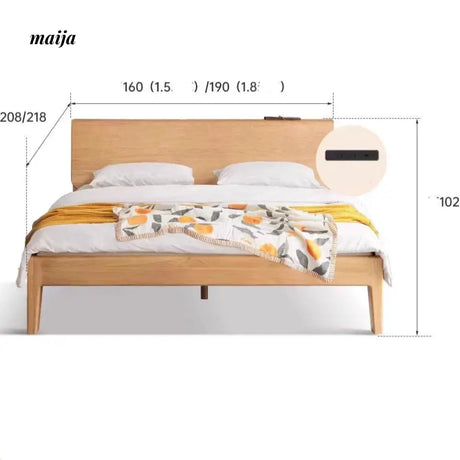 GENJI Arabella Solid Wood Bed from GENJI