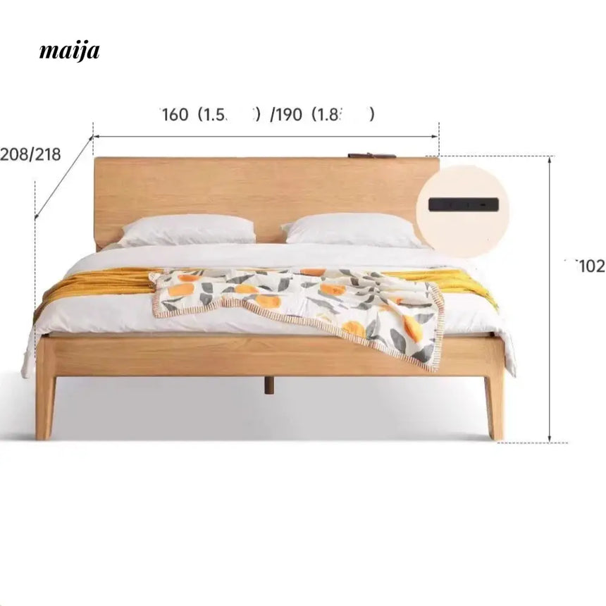 GENJI Arabella Solid Wood Bed from GENJI