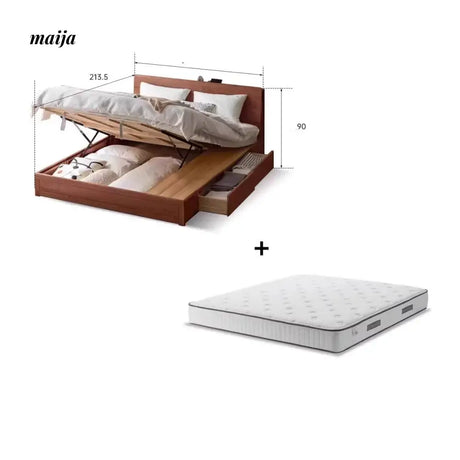 GENJI Grant Solid Wood Bed from GENJI