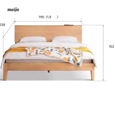 GENJI Arabella Solid Wood Bed from GENJI
