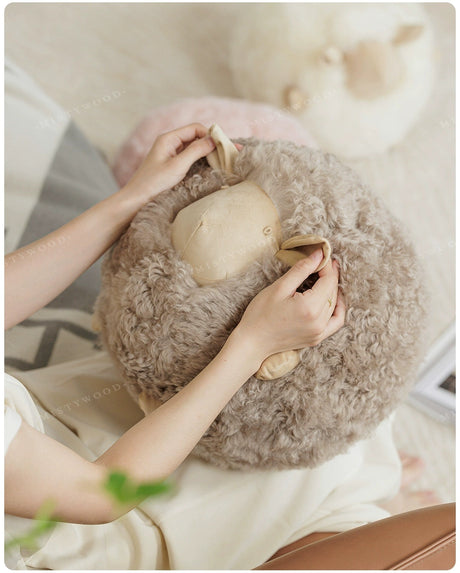 MISTYWOOD Woolen Cartoon Doll Pillow from MISTYWOOD