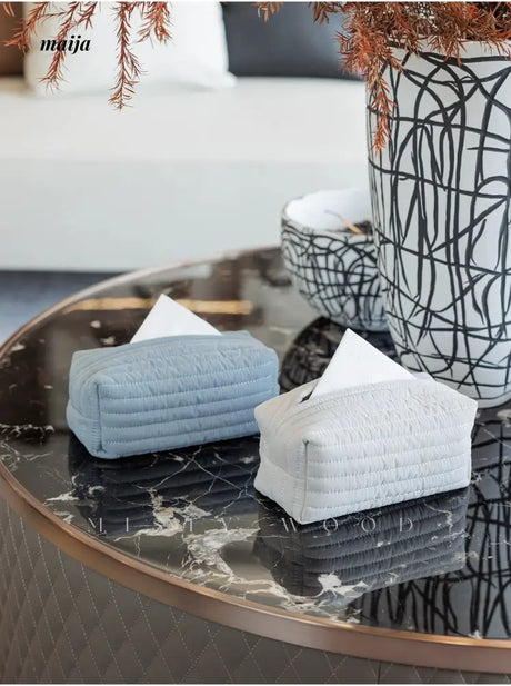 MISTYWOOD Cotton Paper Storage Tissue Box from MISTYWOOD